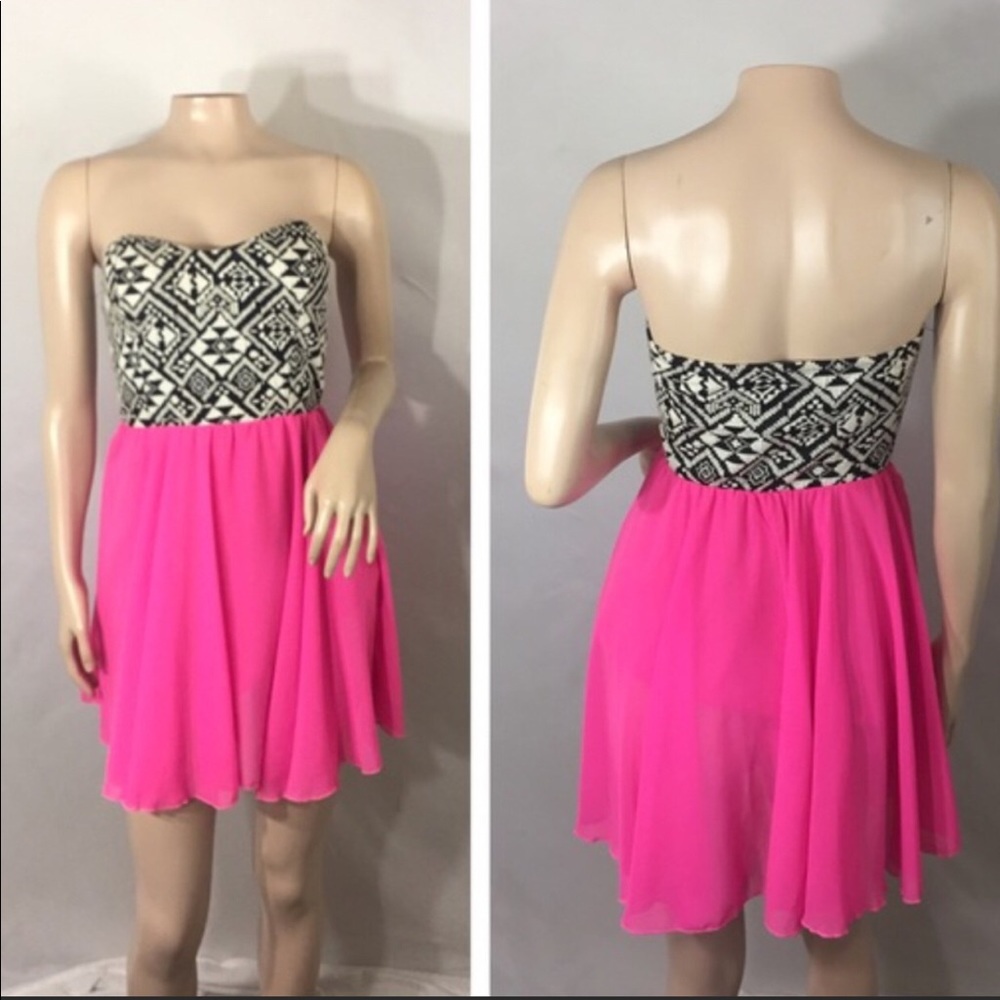 Pink dress
